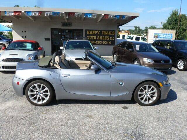 2007 BMW Z4 for sale at HAPPY TRAILS AUTO SALES LLC in Taylors SC