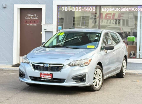 2018 Subaru Impreza for sale at Eagle Auto Sale LLC in Holbrook MA
