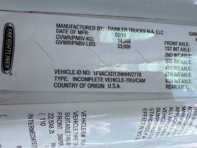 2017 Freightliner M2 106