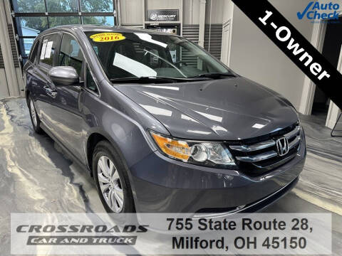 2016 Honda Odyssey for sale at Crossroads Car & Truck in Milford OH