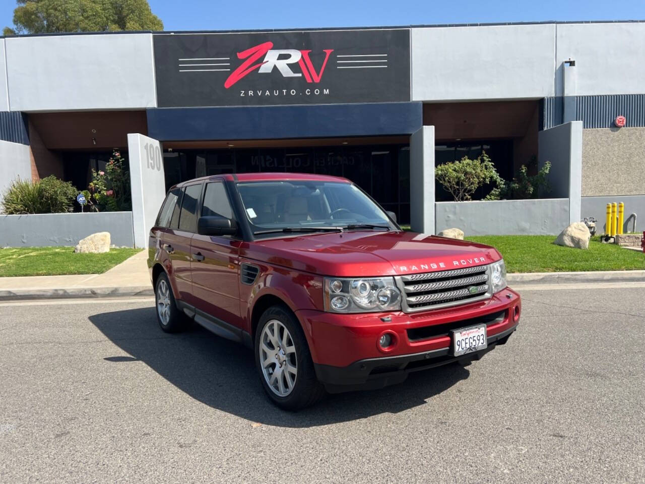 2008 Land Rover Range Rover Sport for sale at ZRV AUTO INC in Brea, CA