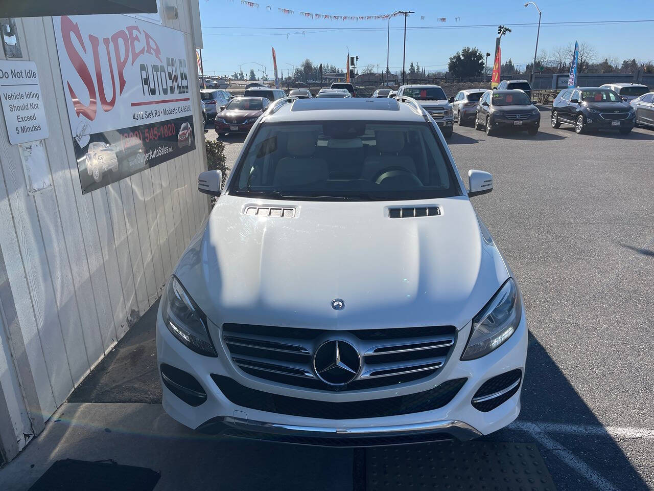 2017 Mercedes-Benz GLE for sale at Super Auto Sales Modesto in Modesto, CA