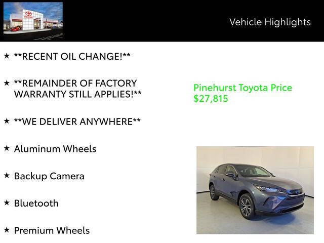 2022 Toyota Venza LE