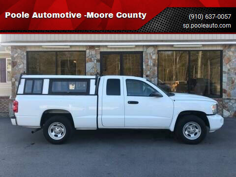 2011 RAM Dakota for sale at Poole Automotive in Laurinburg NC