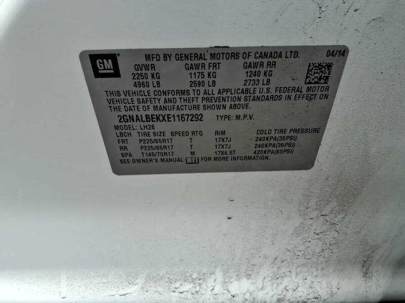 2014 Chevrolet Equinox LT