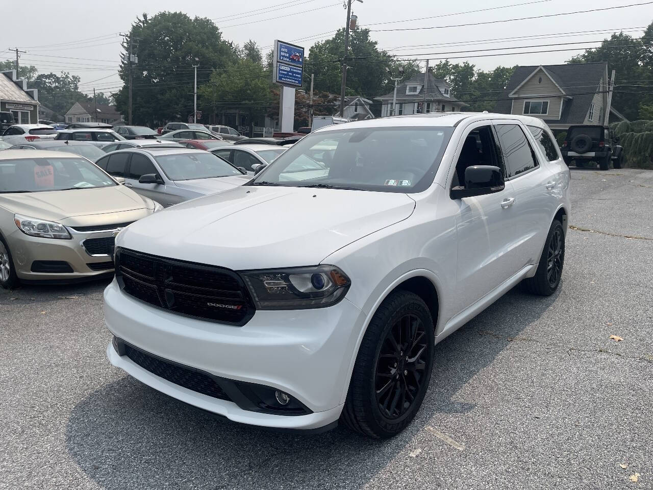 Bright White Clear Coat 2015 Dodge Durango SUV / Crossover All-Wheel Drive 8-Speed Automatic