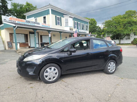 2012 Ford Fiesta for sale at Hometown Automotive Service & Sales in Holliston MA