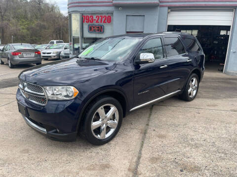 2013 Dodge Durango for sale at Motley's Auto World in Danville VA