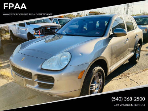 2006 Porsche Cayenne for sale at FPAA in Fredericksburg VA