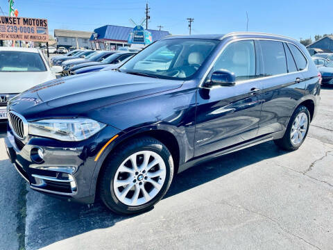 2014 BMW X5 for sale at Sunset Motors in Manteca CA