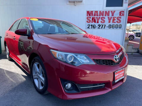 2014 Toyota Camry for sale at Manny G Motors in San Antonio TX