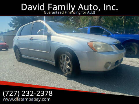 2006 Kia Spectra for sale at David Family Auto, Inc. in New Port Richey FL