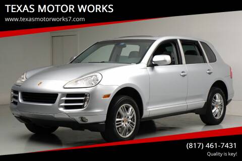 2008 Porsche Cayenne for sale at TEXAS MOTOR WORKS in Arlington TX