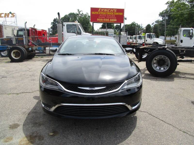 2015 Chrysler 200 for sale at Lynch's Auto - Cycle - Truck Center in Brockton MA
