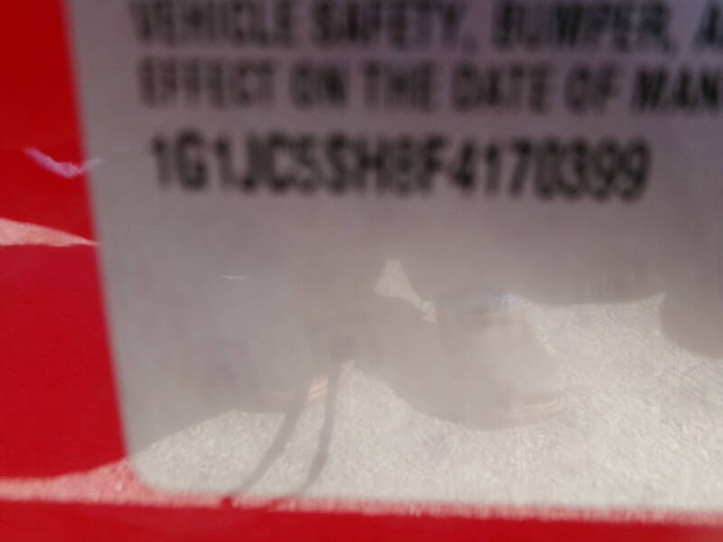 2015 Chevrolet Sonic LT Auto