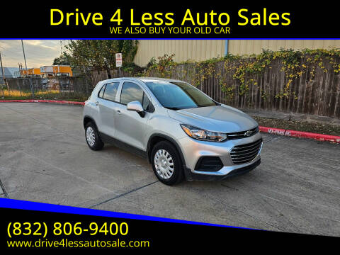 2019 Chevrolet Trax for sale at Drive 4 Less Auto Sales in Houston TX