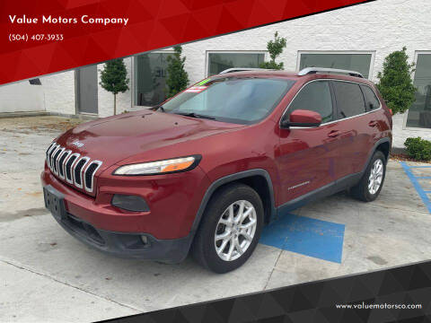 2014 Jeep Cherokee for sale at Value Motors Company in Marrero LA