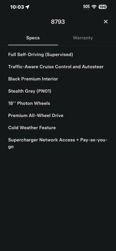 2025 Tesla Model 3 Long Range