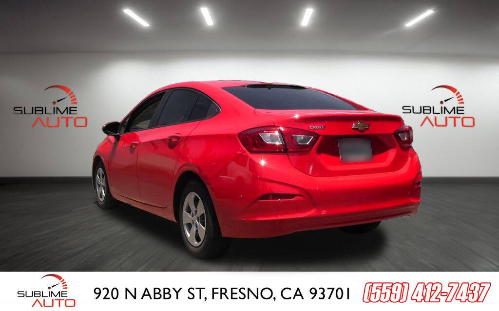 2017 Chevrolet Cruze for sale at SUBLIME AUTO in Fresno, CA