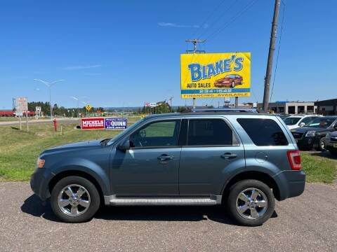 2010 Ford Escape for sale at Blake's Auto Sales in Rice Lake WI