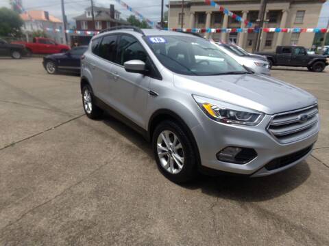 2018 Ford Escape for sale at Henrys Used Cars in Moundsville WV