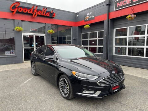 2017 Ford Fusion for sale at Goodfella's  Motor Company in Tacoma WA