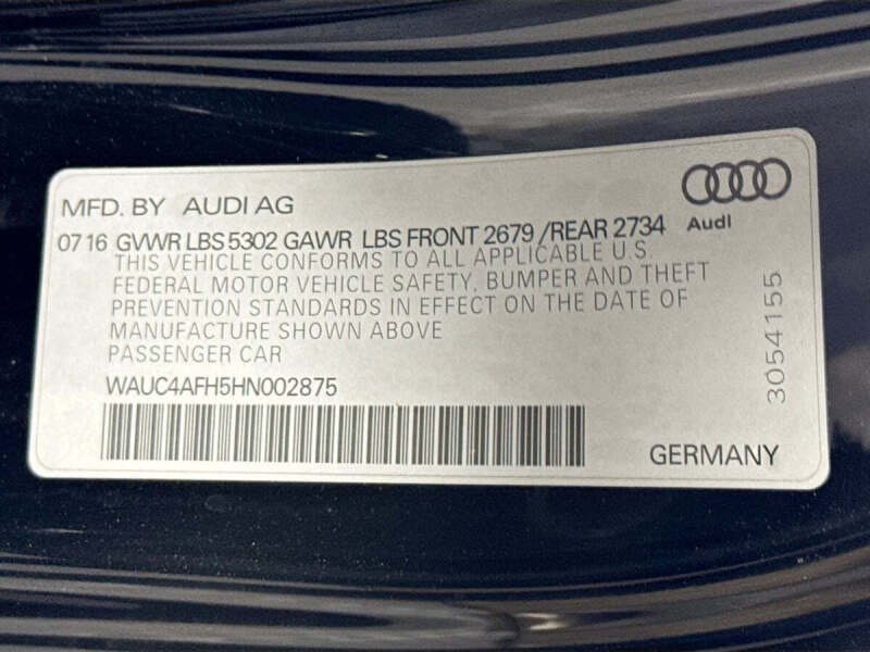 2017 Audi S5 3.0T quattro