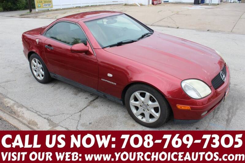 2000 Mercedes-Benz SLK for sale at Your Choice Autos in Posen IL