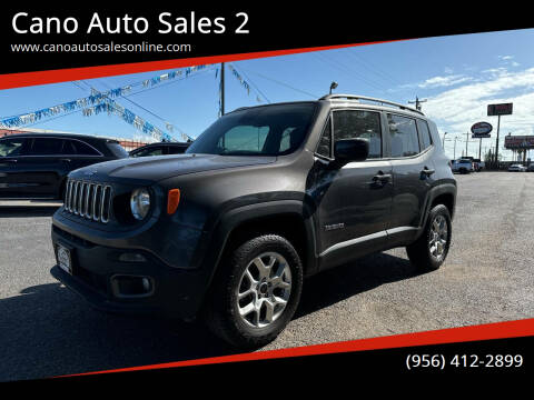 2018 Jeep Renegade for sale at Cano Auto Sales 2 in Harlingen TX