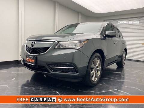 2014 Acura MDX for sale at Becks Auto Group in Mason OH
