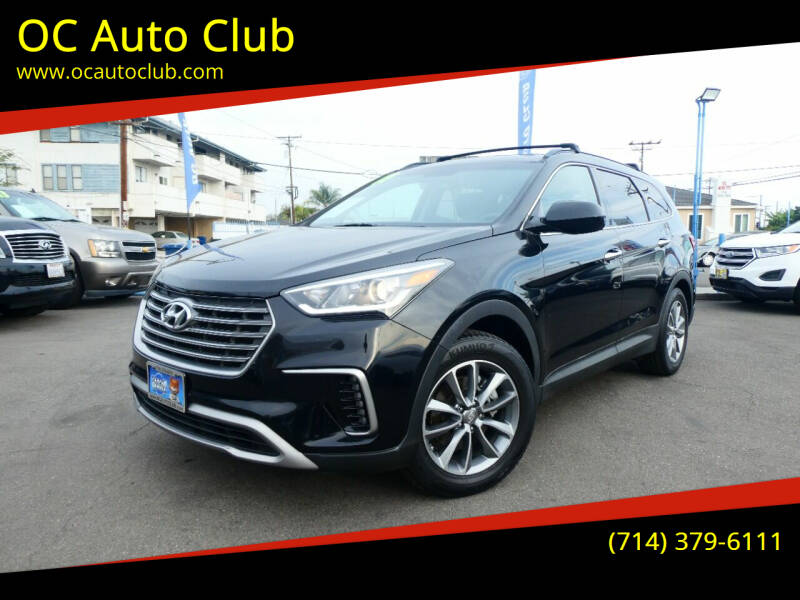 2017 Hyundai Santa Fe for sale at OC Auto Club in Midway City CA
