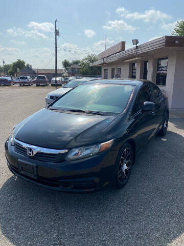 2012 Honda Civic for sale at Gator's Auto Sales in Garland TX