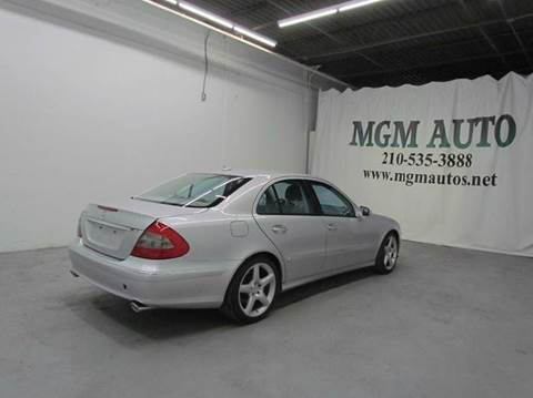 2009 Mercedes-Benz E-Class for sale at MGM Auto in San Antonio, TX