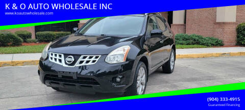 2013 Nissan Rogue for sale at K & O AUTO WHOLESALE INC in Jacksonville FL