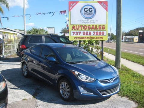 2016 Hyundai Elantra for sale at CC Motors in Clearwater FL