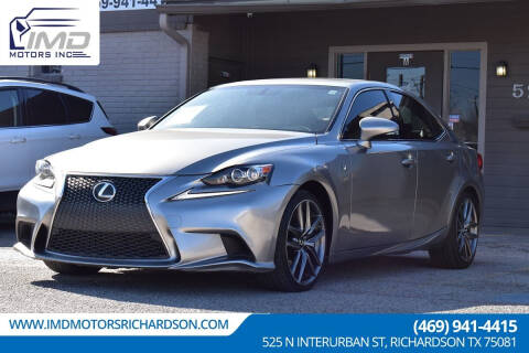 2016 Lexus IS 200t for sale at IMD Motors in Richardson TX