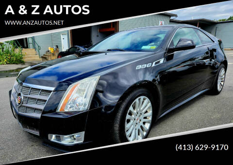 2011 Cadillac CTS for sale at A & Z AUTOS in Westfield MA