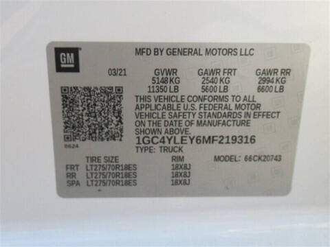 2021 Chevrolet Silverado 2500HD