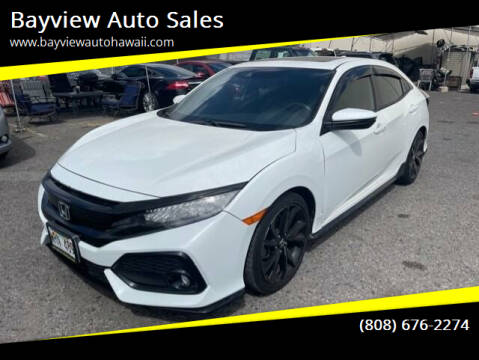 2018 Honda Civic for sale at Bayview Auto Sales in Waipahu HI