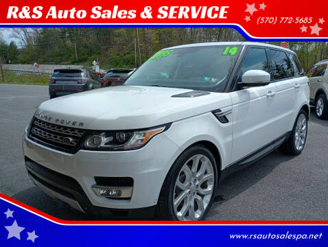 2014 Land Rover Range Rover Sport for sale at R&S Auto Sales & SERVICE in Linden PA