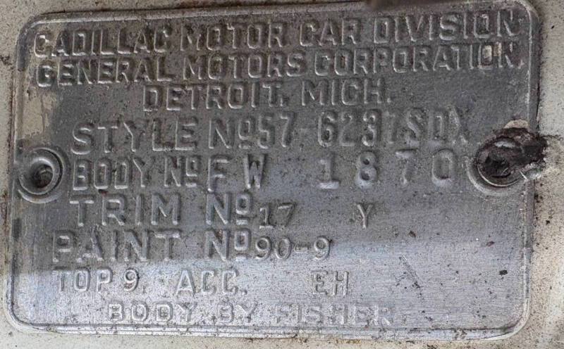 1957 Cadillac Eldorado