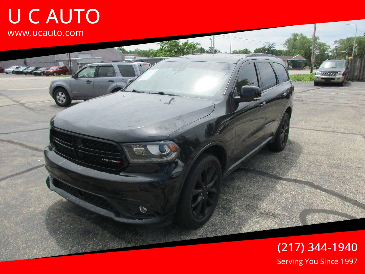 Black 2018 Dodge Durango GT AWD GT 4dr SUV 1