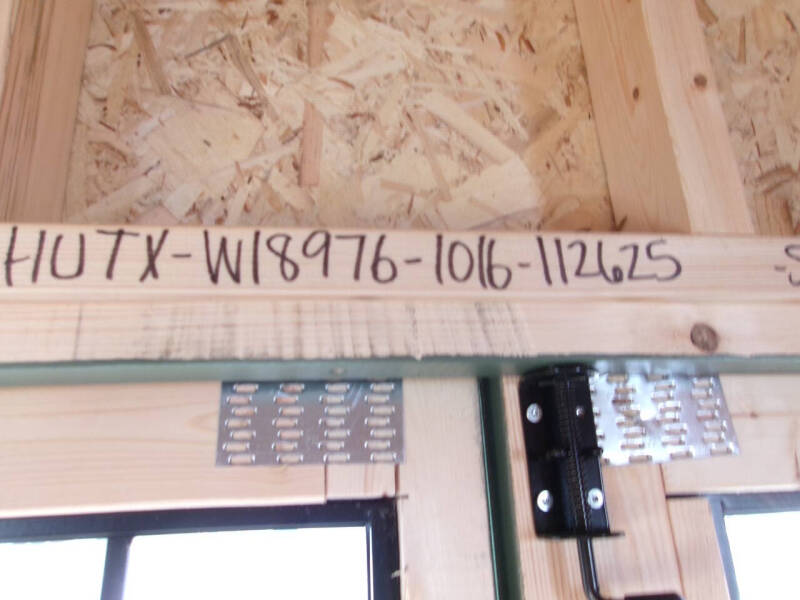 10 x 16 utility  w/8 ft walls