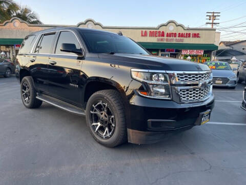 2016 Chevrolet Tahoe for sale at La Mesa Auto Sales in Huntington Park CA