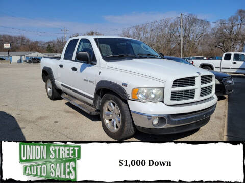 2003 Dodge Ram Pickup 1500 for sale at Union Street Auto Sales in Lafayette IN