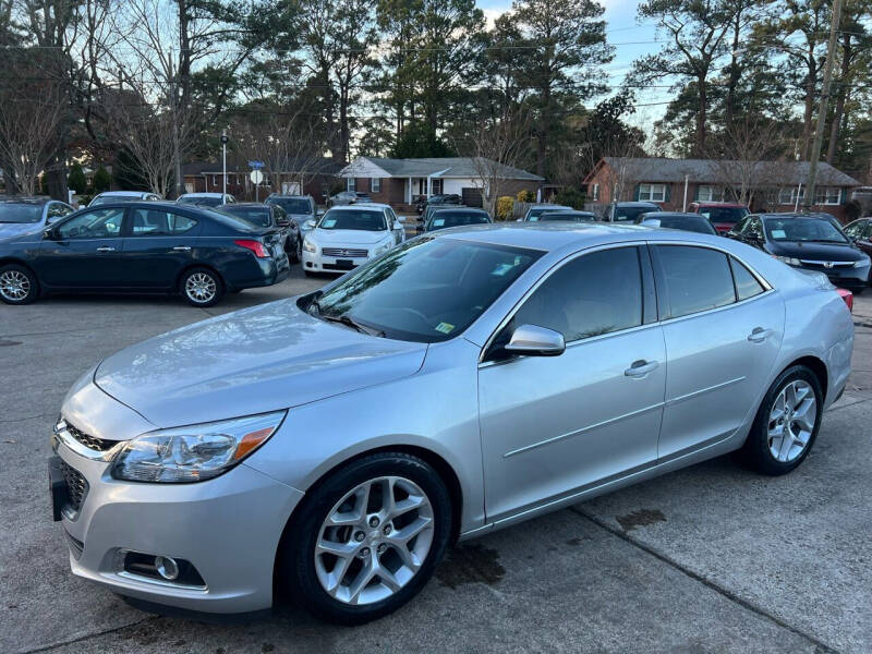 2015 Chevrolet Malibu for sale at Newtown Motors in Virginia Beach VA