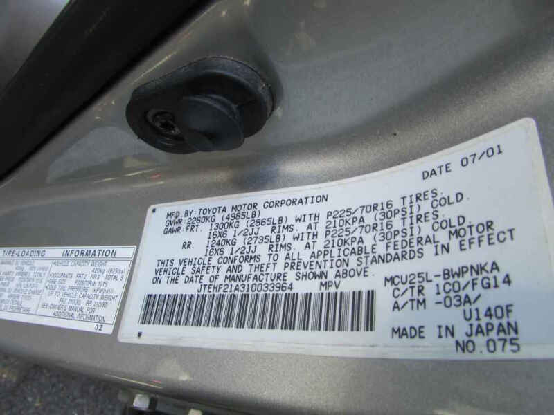 2001 Toyota Highlander