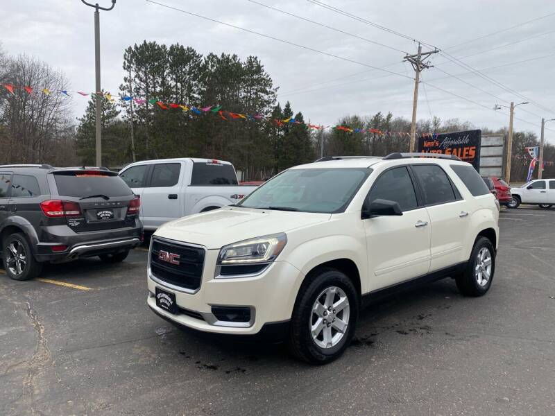2014 GMC Acadia for sale at Affordable Auto Sales in Webster WI