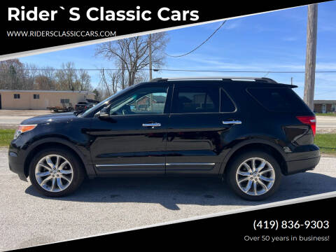 2012 Ford Explorer for sale at Rider`s Classic Cars in Millbury OH