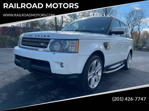 2012 Land Rover Range Rover Sport for sale at RAILROAD MOTORS in Hasbrouck Heights NJ